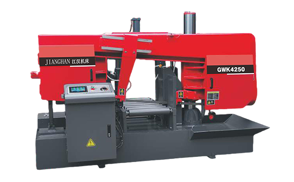 横县GWK4250卧式带锯床（型材专切）