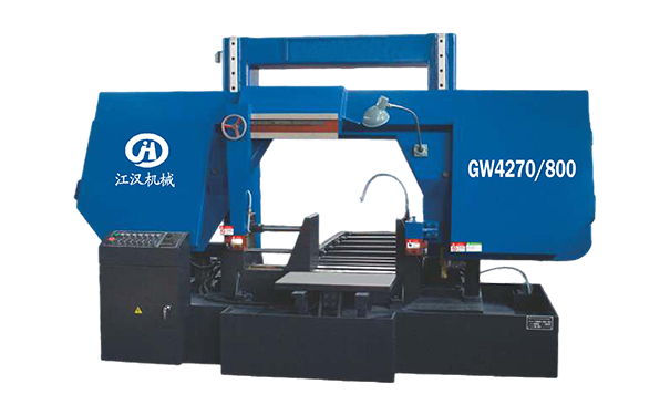 横县GW4270/800双柱龙门卧式带锯床
